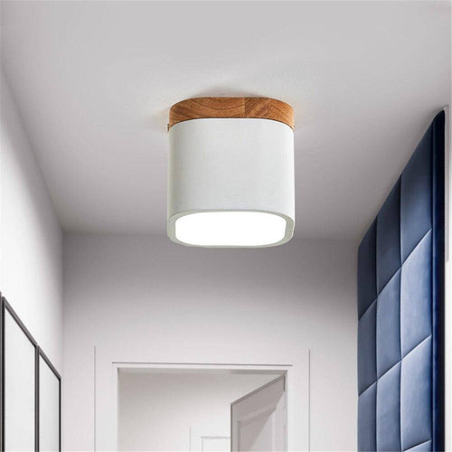 Plafonnier moderne à LED avec cubes colorés en métal Loft - vue 3 sur 5