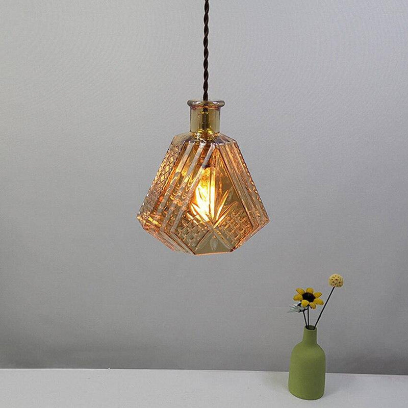 Suspension bouteilles en verre de plusieurs formes Bottle