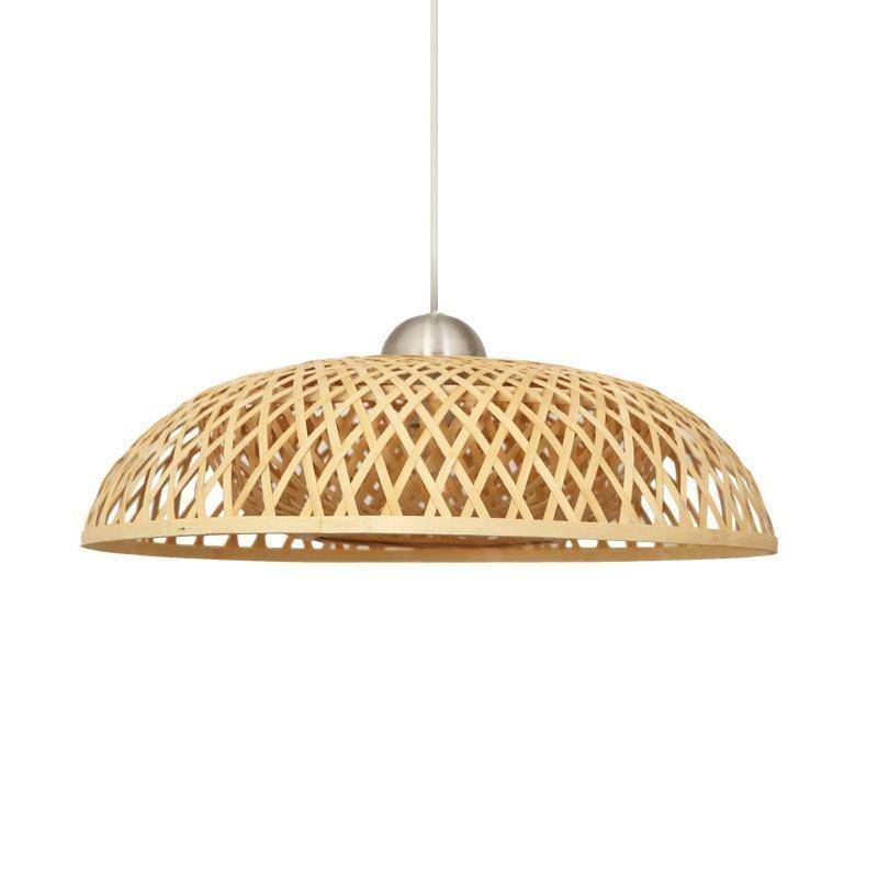 Suspension en bambou design Wicker
