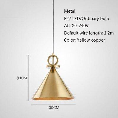 Personnalité nordique lampes suspendues à tête unique E27 lampes à pendentif LED pour salon chambre salle de bains allée restaurant chambre d'hôtel