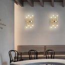 Suspension design avec plusieurs cylindres LED Background