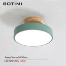 Plafonnier moderne LED rond aux bords épais Lighty