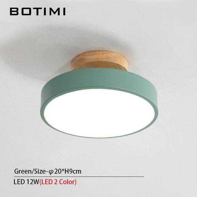 Plafonnier moderne LED rond aux bords épais Lighty - vue 6 sur 6