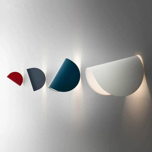 Applique murale moderne LED style tuile colorée Anew - vue 4 sur 10