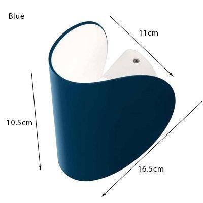Applique murale moderne LED style tuile colorée Anew - vue 9 sur 10
