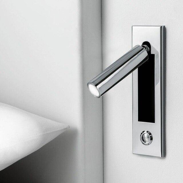 Applique murale design liseuse LED carré Reading