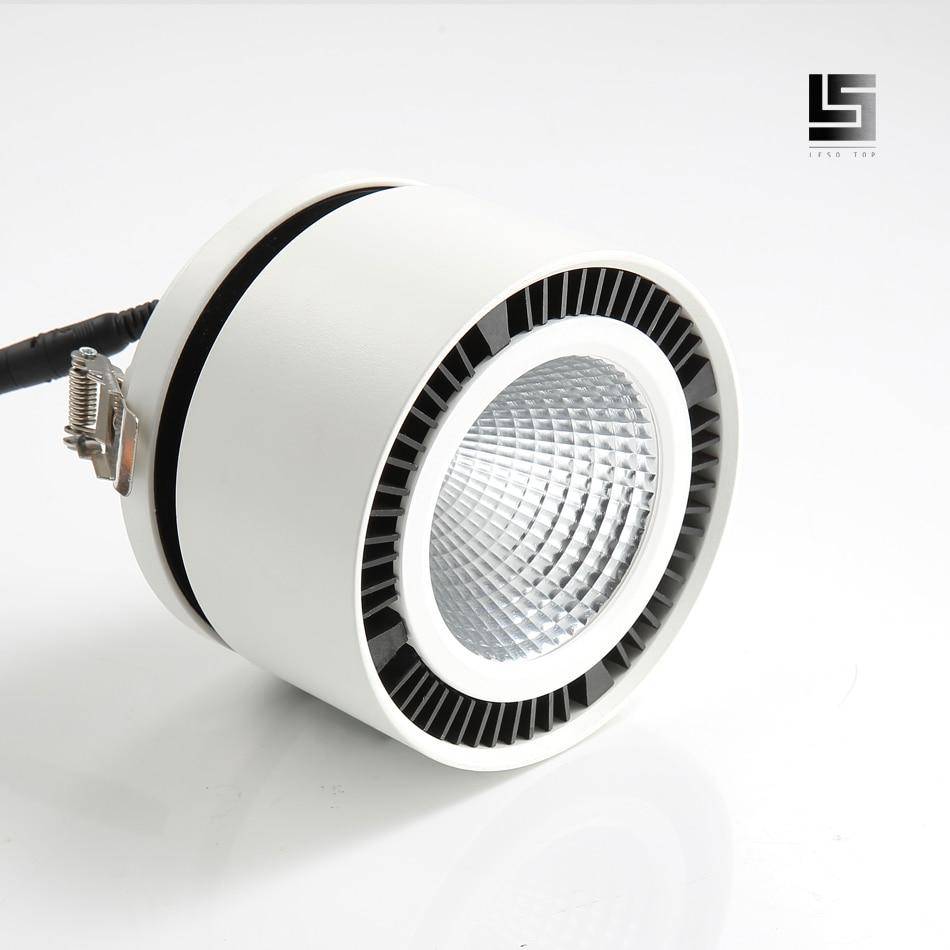 Spot moderne LED rond avec orientation à 360° Loft - vue 4 sur 7