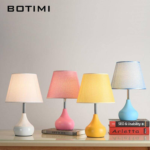 Lampe de chevet LED avec abat-jour et socle coloré Kids - vue 5 sur 8