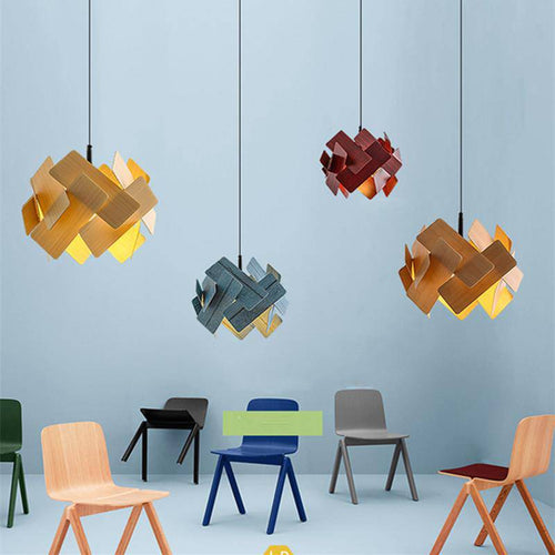 Suspension design avec plusieurs plaques colorées Stack - vue 7 sur 10