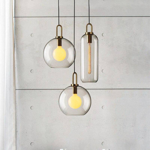 Suspension design en verre de plusieurs formes Loft - vue 3 sur 18