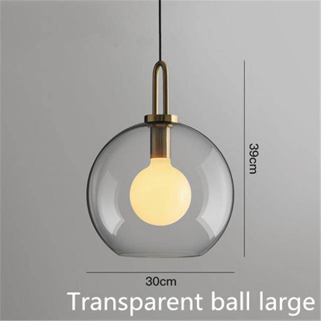 Suspension design en verre de plusieurs formes Loft - vue 9 sur 18