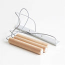 Suspension LED design cylindrique en bois de plusieurs teinte