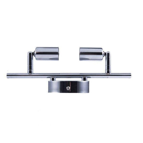Plafonnier à spots LEDs ajustable chromé Home