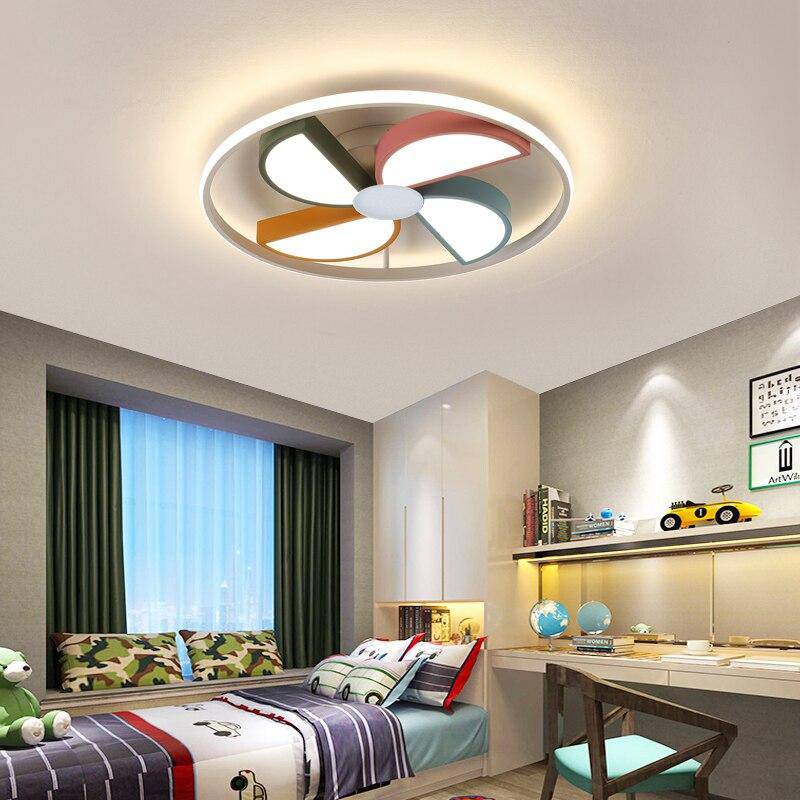 Plafonnier enfants à LED avec hélices colorées Dreaming