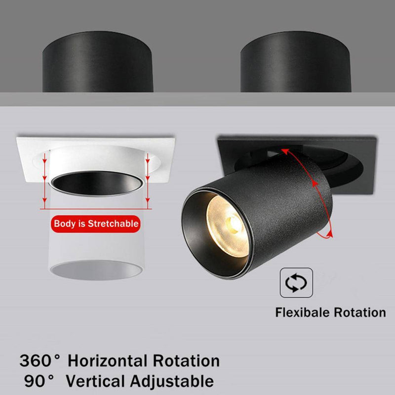 Spot multi LED rond orientable Light