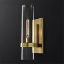 Applique murale design LED avec tube en verre cylindrique Luxery