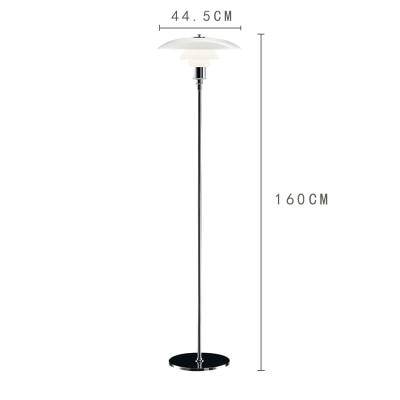 Lampadaire design à LED noir ou chromé Créative - vue 6 sur 9