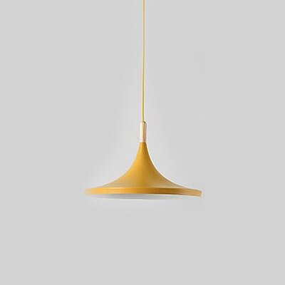 Suspension moderne LED abat-jours différents et colorés Alda - vue 20 sur 22