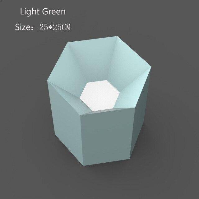 Plafonnier hexagonal de couleur Geometric
