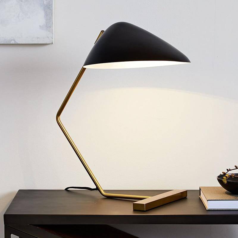 Lampe à poser design LED avec finitions dorées Luxury - vue 3 sur 7