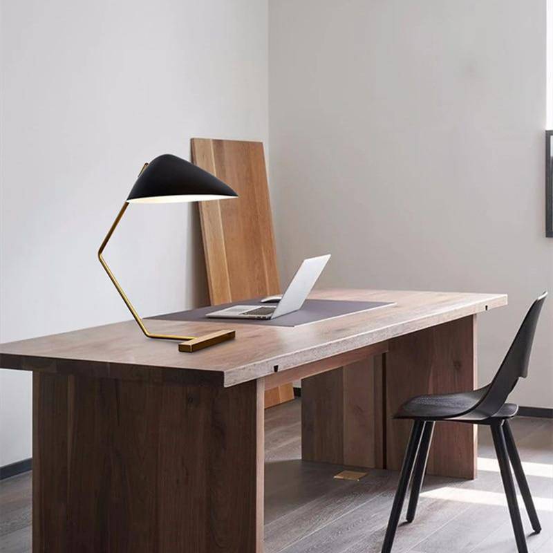 Lampe à poser design LED avec finitions dorées Luxury - vue 6 sur 7