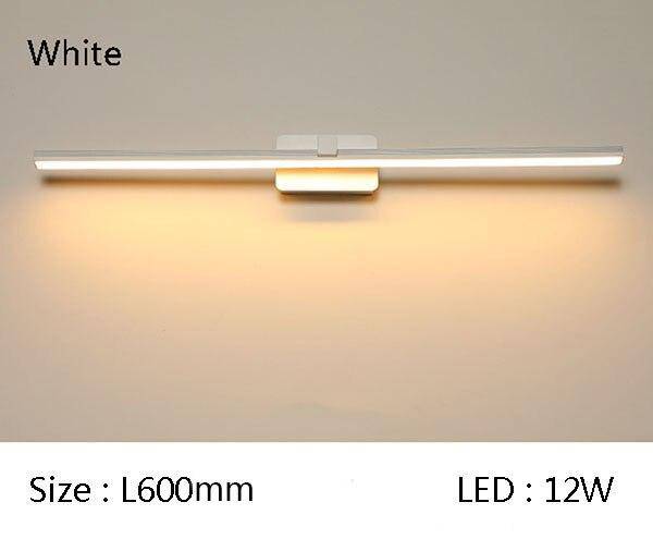 Applique miroir salle de bain à LED rectangulaire Cabinet
