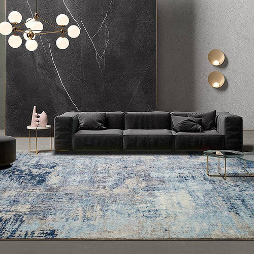 Tapis rectangle moderne style Light Luxury D