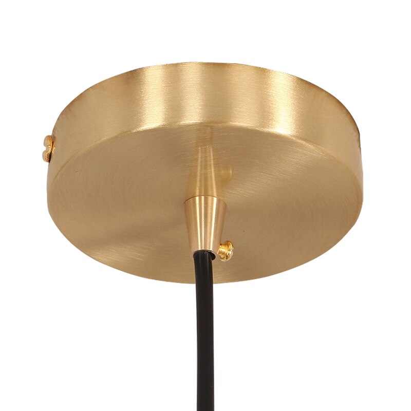 Suspension dorée design à LED en forme de cône Copper - vue 4 sur 4