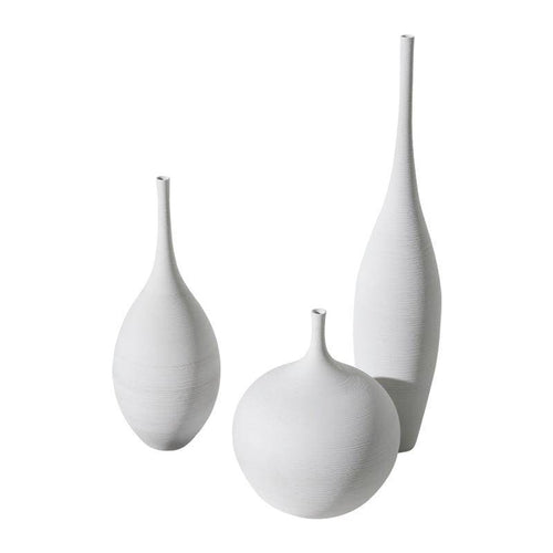 Vase design en céramique style minimaliste Zen - vue 6 sur 11