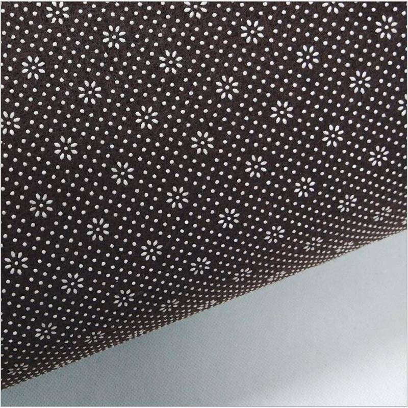 Tapis rectangle moderne noir et blanc Ink - vue 3 sur 3