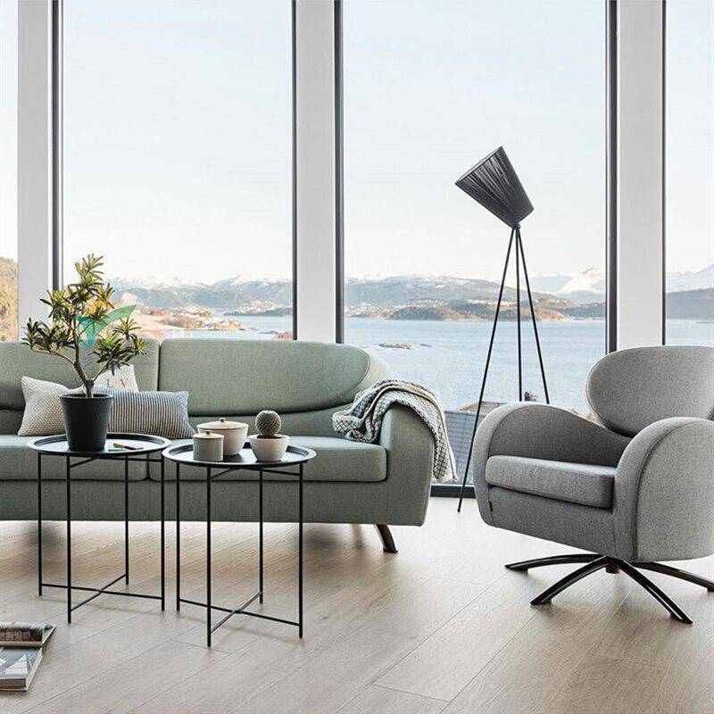 Lampadaire design LED en fer tripode Creative - vue 4 sur 11