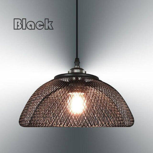 Suspension rétro LED en métal style industriel Hang