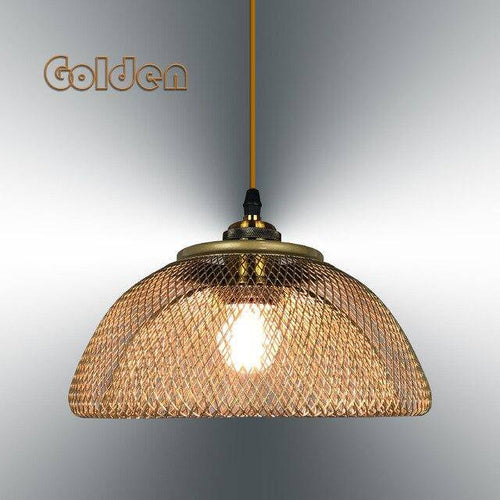 Suspension rétro LED en métal style industriel Hang