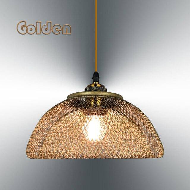 Suspension rétro LED en métal style industriel Hang - vue 9 sur 11