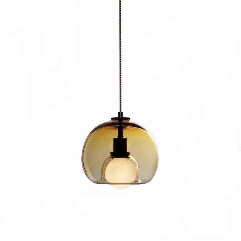 Suspension design LED en verre fumée Lights - vue 9 sur 10