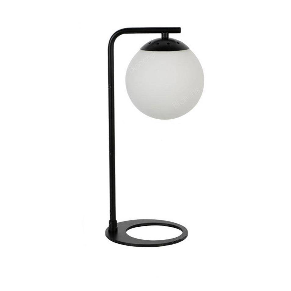 Lampe à poser design LED en métal et boule en verre Sofa - vue 5 sur 6