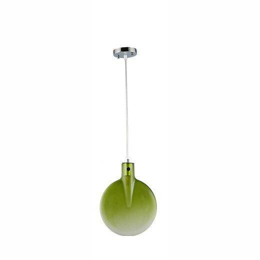 Suspension moderne LED en verre coloré Paddle - vue 4 sur 7