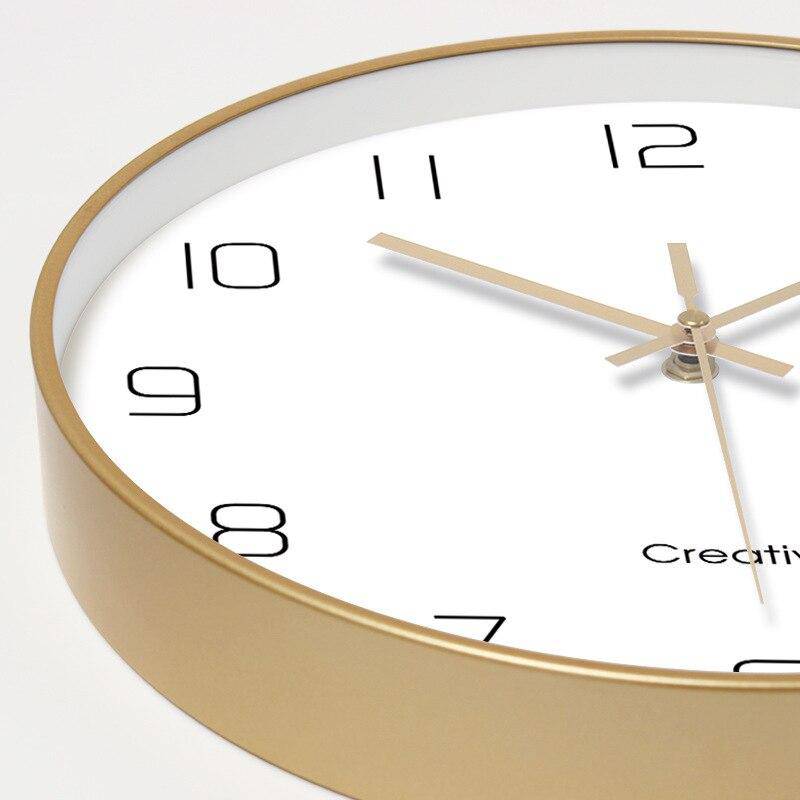 Horloge murale ronde avec chiffres 30cm Paro - vue 5 sur 7