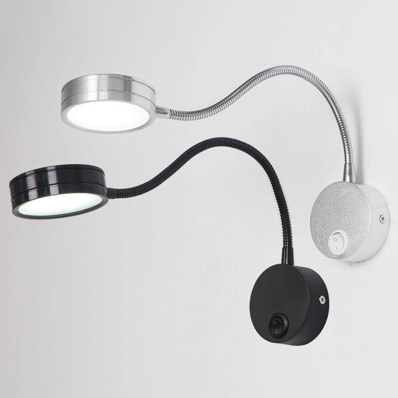Lampe LED liseuse à poser ou fixer sur un mur - vue 3 sur 5