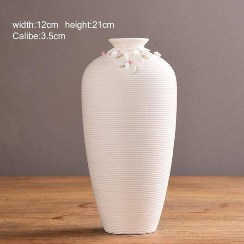 Vase design aux formes arrondies Luxury - vue 6 sur 14