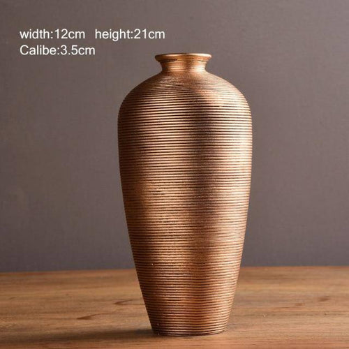Vase design aux formes arrondies Luxury - vue 10 sur 14