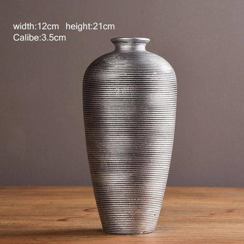 Vase design aux formes arrondies Luxury - vue 11 sur 14