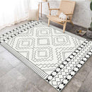 Tapis berbère rectangle moderne à motifs géométrique Figure