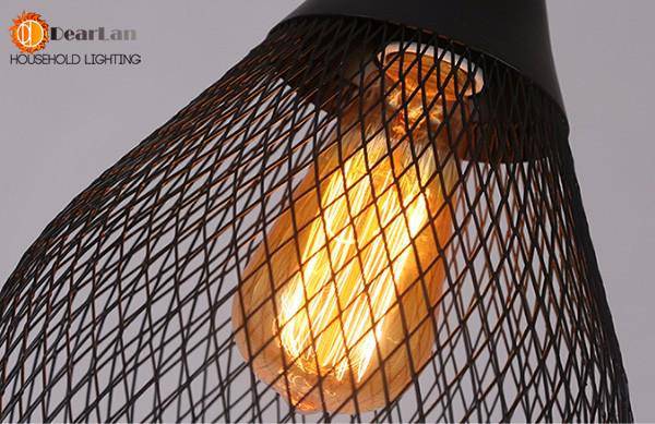 Suspension cage en forme de bouteille Hall