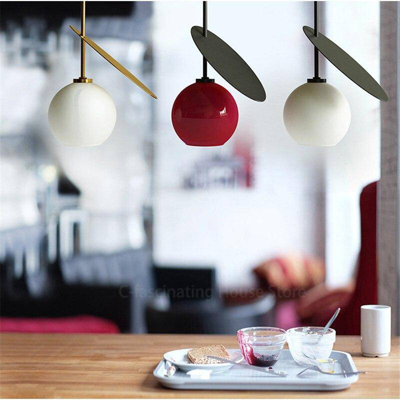 Suspension design LED en métal style cerise deco - vue 4 sur 12