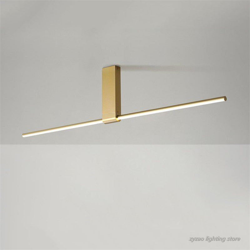 Plafonnier moderne LED minimaliste barre lumineuse Mahil