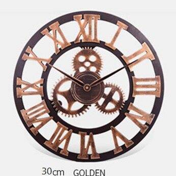 Horloge murale en métal vintage à chiffres romains ou digitaux Numeral - vue 9 sur 9