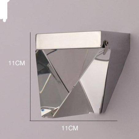 Applique murale design à LED en verre de cristal luxury