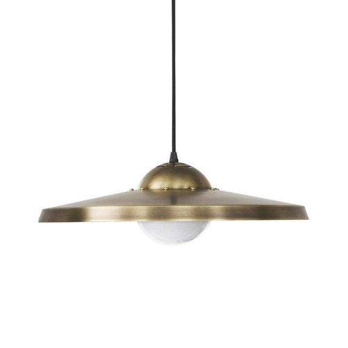 Suspension design LED avec chapeau cuivre Luxury - vue 6 sur 6