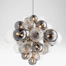 Suspension design LED avec plusieurs boules en verre Ball